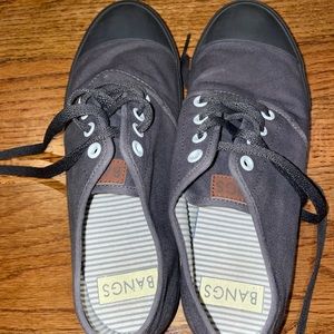 BANGS low top heather grey shoes